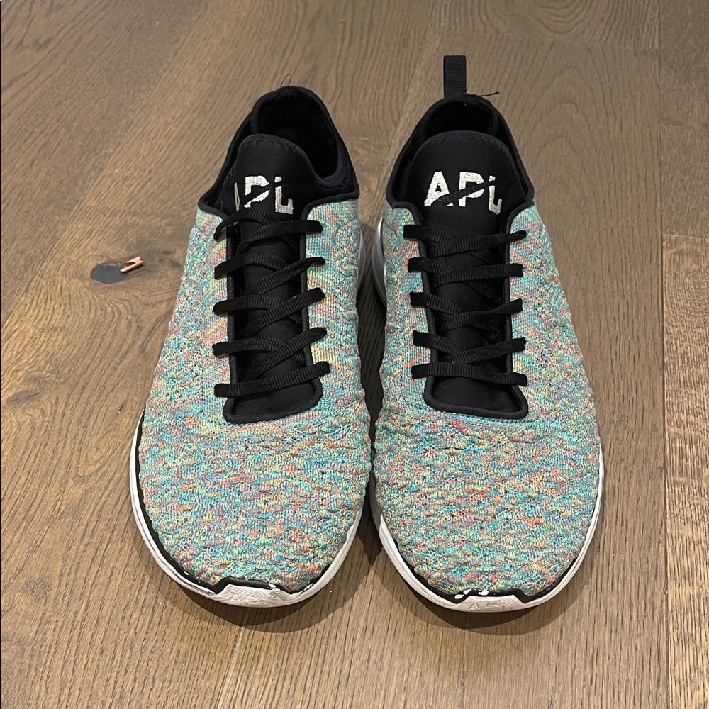 APL Techloom Phantom Hybrid Flyknit Men’s Running Sneakers Multicolor Size 12